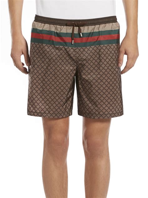 gucci swimshorts|Gucci men swimsuit.